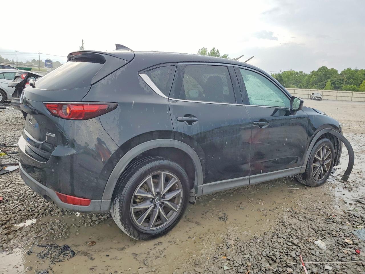 2018 Mazda Cx-5 Grand Touring Черный vin: JM3KFADM8J1389208