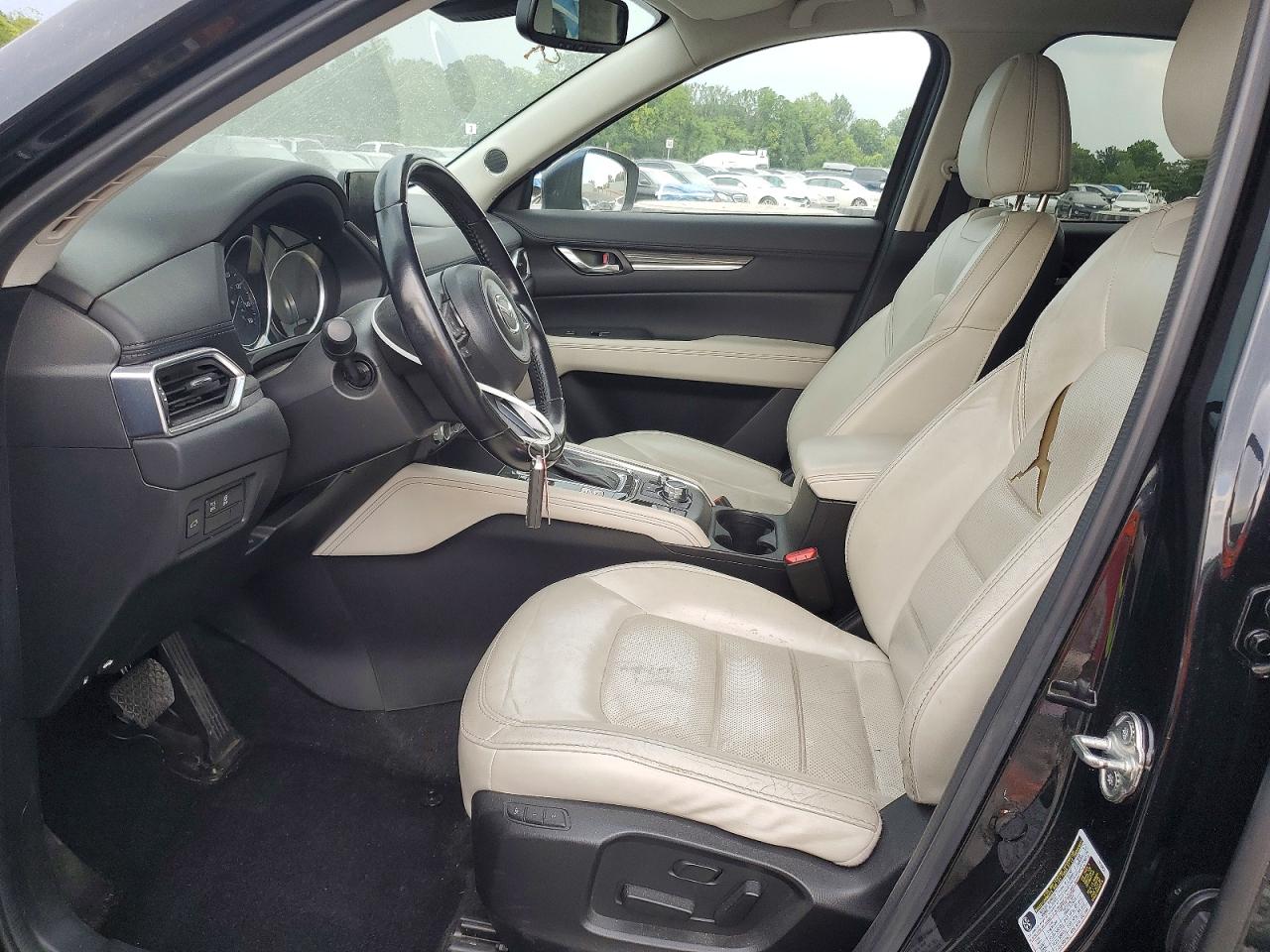 2018 Mazda Cx-5 Grand Touring Черный vin: JM3KFADM8J1389208