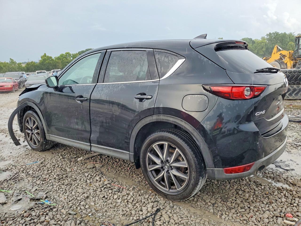2018 Mazda Cx-5 Grand Touring Черный vin: JM3KFADM8J1389208