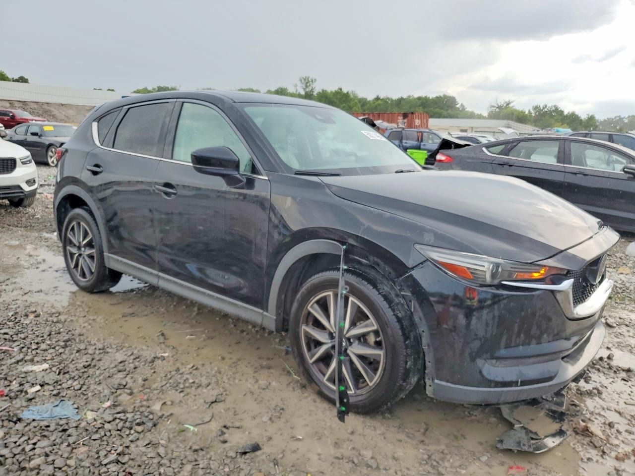 2018 Mazda Cx-5 Grand Touring Черный vin: JM3KFADM8J1389208