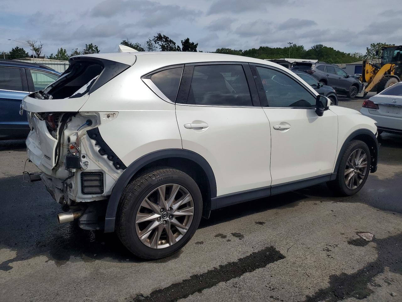 2019 Mazda Cx-5 Grand Touring Белый vin: JM3KFADM8K0541155