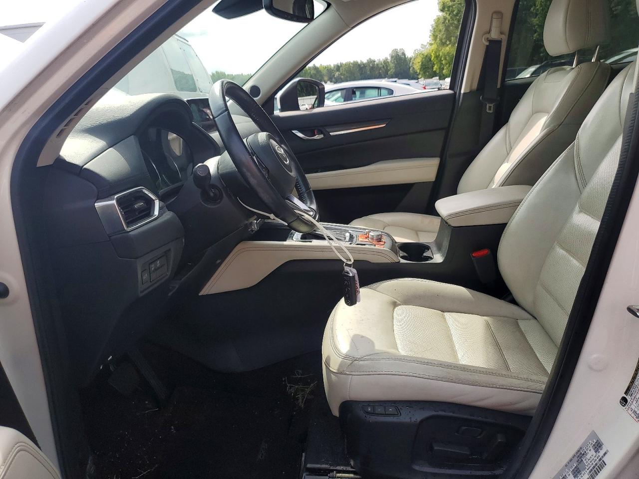 2019 Mazda Cx-5 Grand Touring Белый vin: JM3KFADM8K0541155
