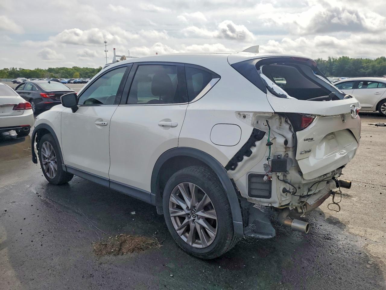 2019 Mazda Cx-5 Grand Touring Белый vin: JM3KFADM8K0541155