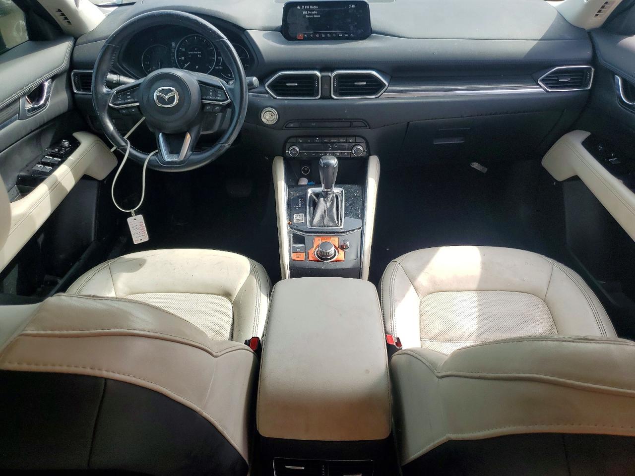 2019 Mazda Cx-5 Grand Touring Белый vin: JM3KFADM8K0541155