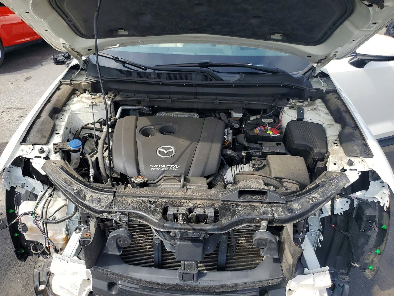 2019 Mazda Cx-5 Grand Touring Белый vin: JM3KFADM8K0541155