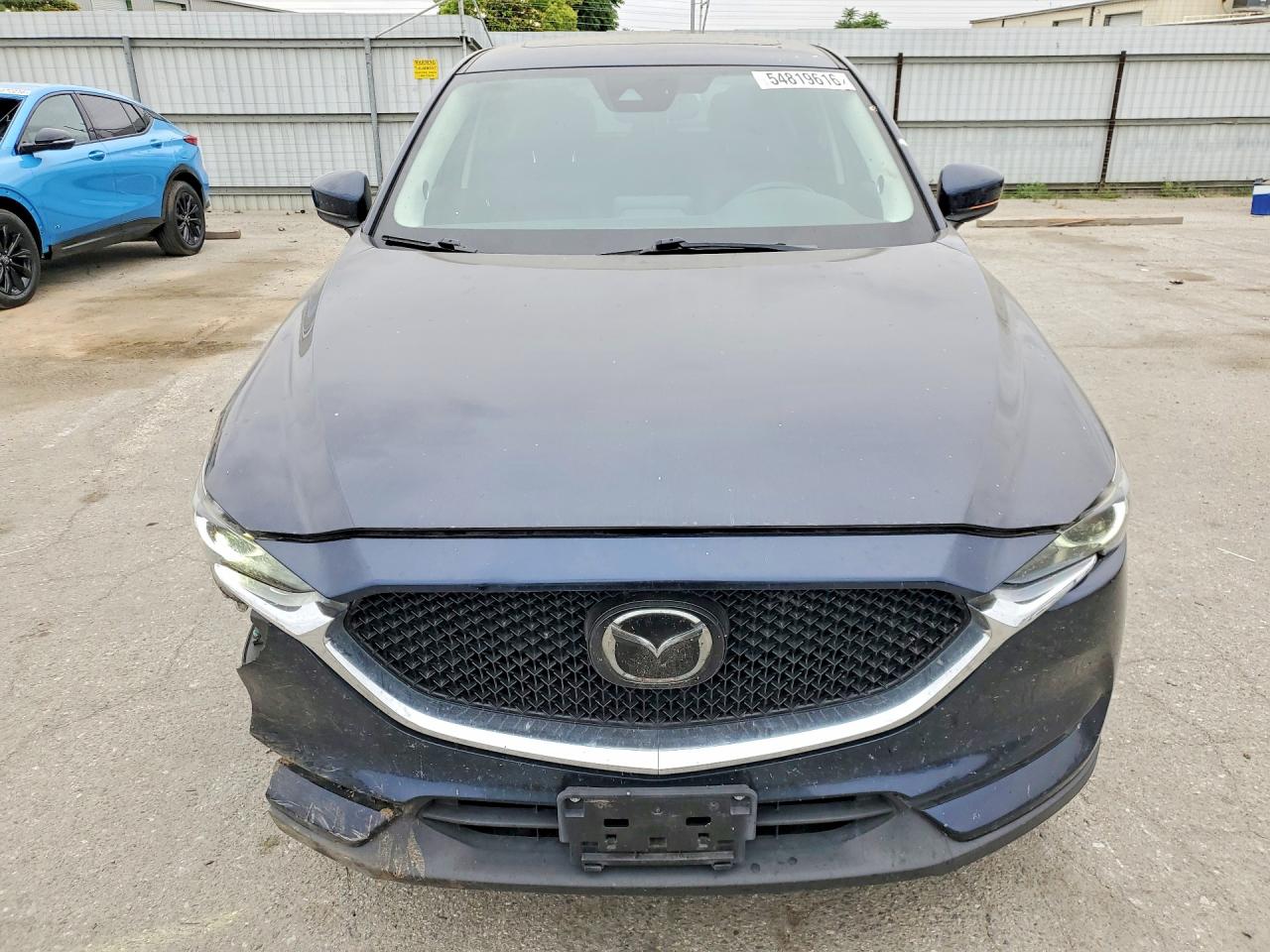 2020 Mazda Cx-5 Grand Touring Blue vin: JM3KFADM8L1858073