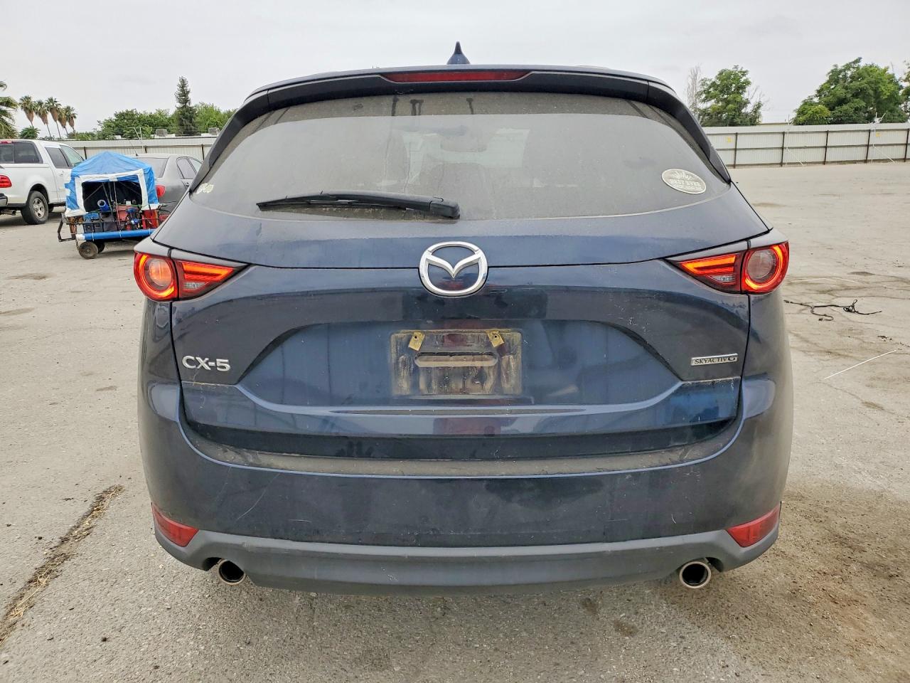 2020 Mazda Cx-5 Grand Touring Blue vin: JM3KFADM8L1858073