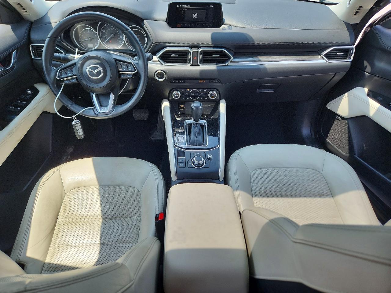 2018 Mazda Cx-5 Grand Touring Blue vin: JM3KFADMXJ1440479