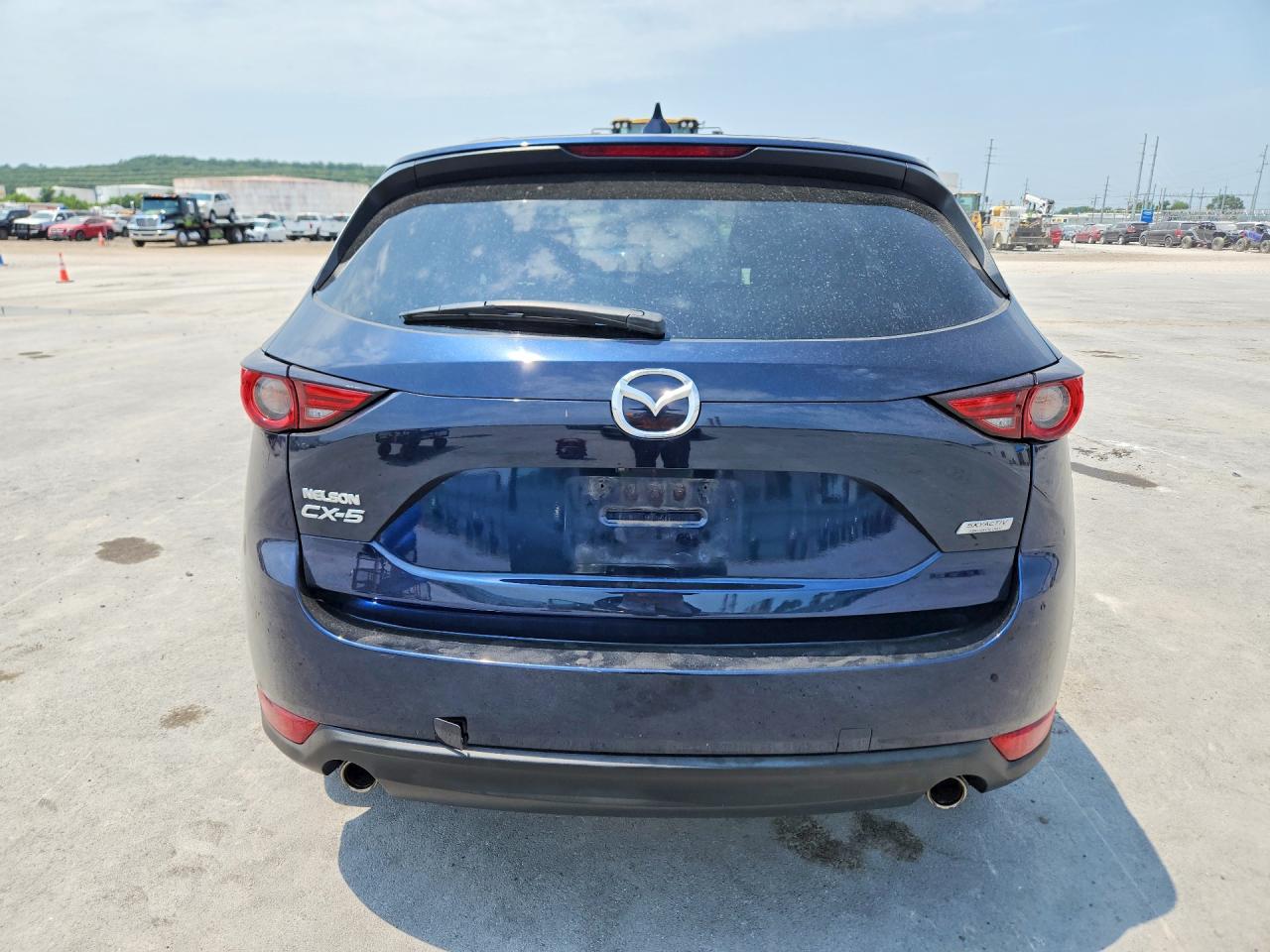 2018 Mazda Cx-5 Grand Touring Blue vin: JM3KFADMXJ1440479