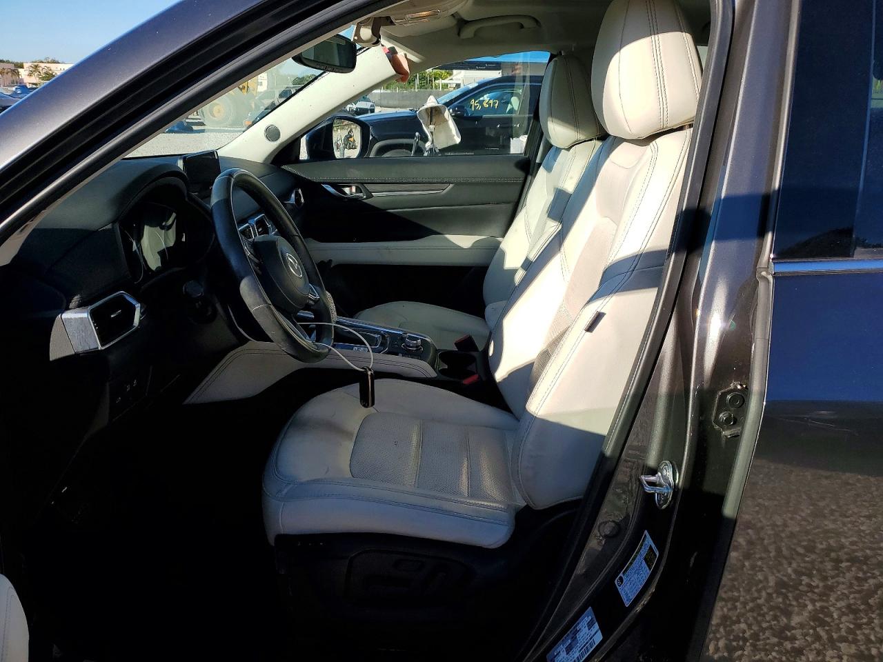 2019 Mazda Cx-5 Grand Touring Gray vin: JM3KFADMXK1670346