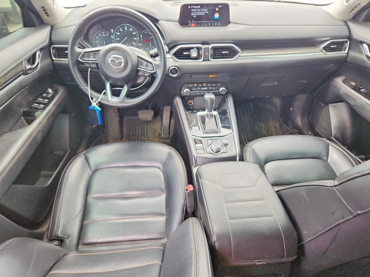 2020 Mazda Cx-5 Grand Touring Gray vin: JM3KFADMXL0866634