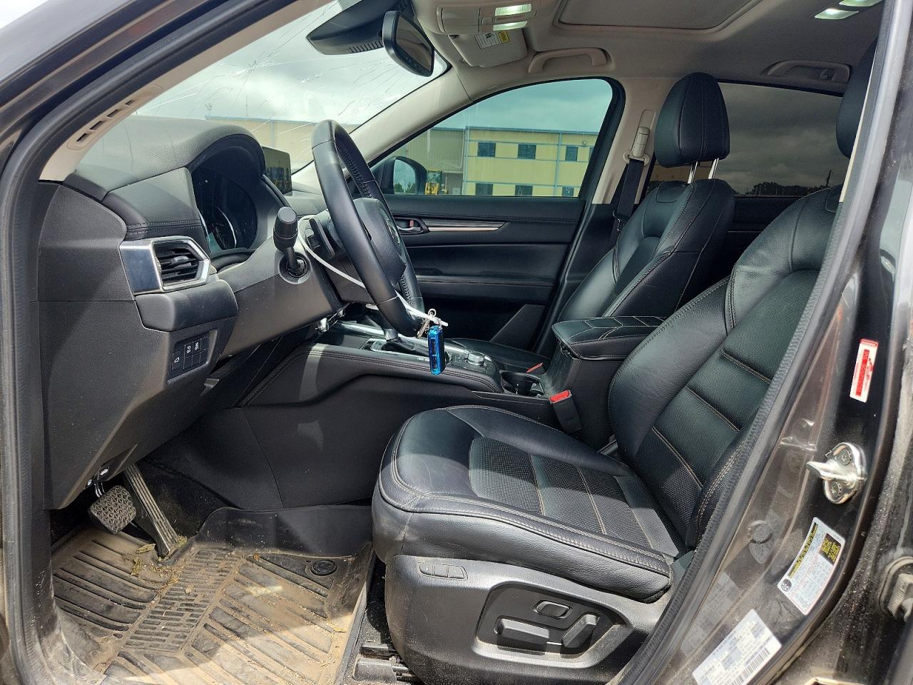 2020 Mazda Cx-5 Grand Touring Gray vin: JM3KFADMXL0866634