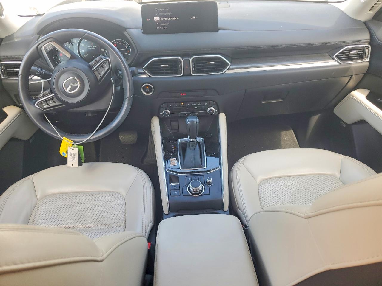2021 Mazda Cx-5 Grand Touring White vin: JM3KFADMXM1394026