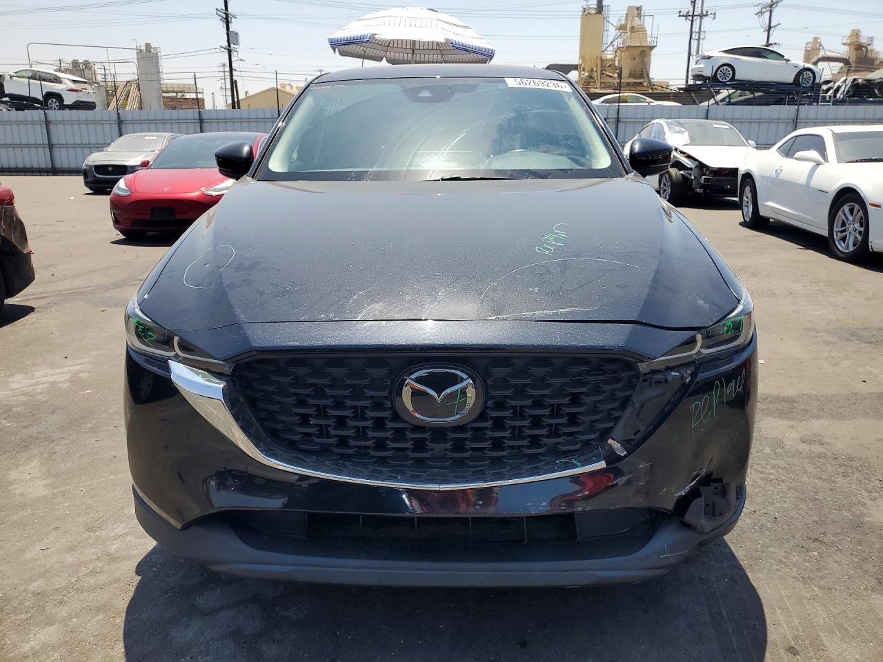 2022 Mazda Cx-5 Black vin: JM3KFBAM3N0547086