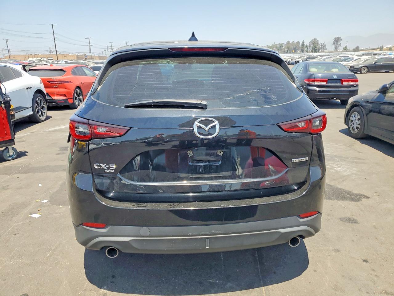 2022 Mazda Cx-5 Black vin: JM3KFBAM3N0547086