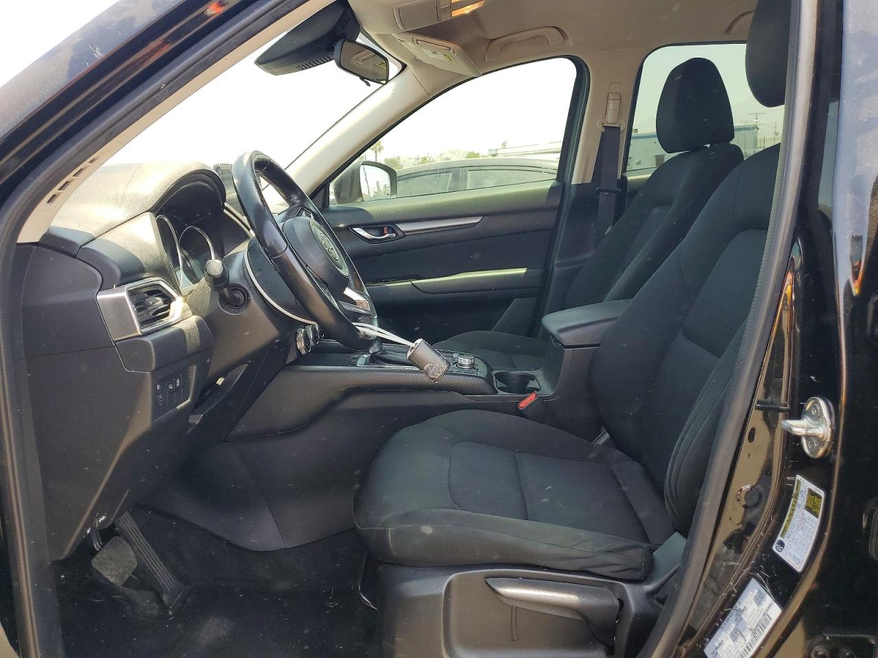 2022 Mazda Cx-5 Black vin: JM3KFBAM3N0547086