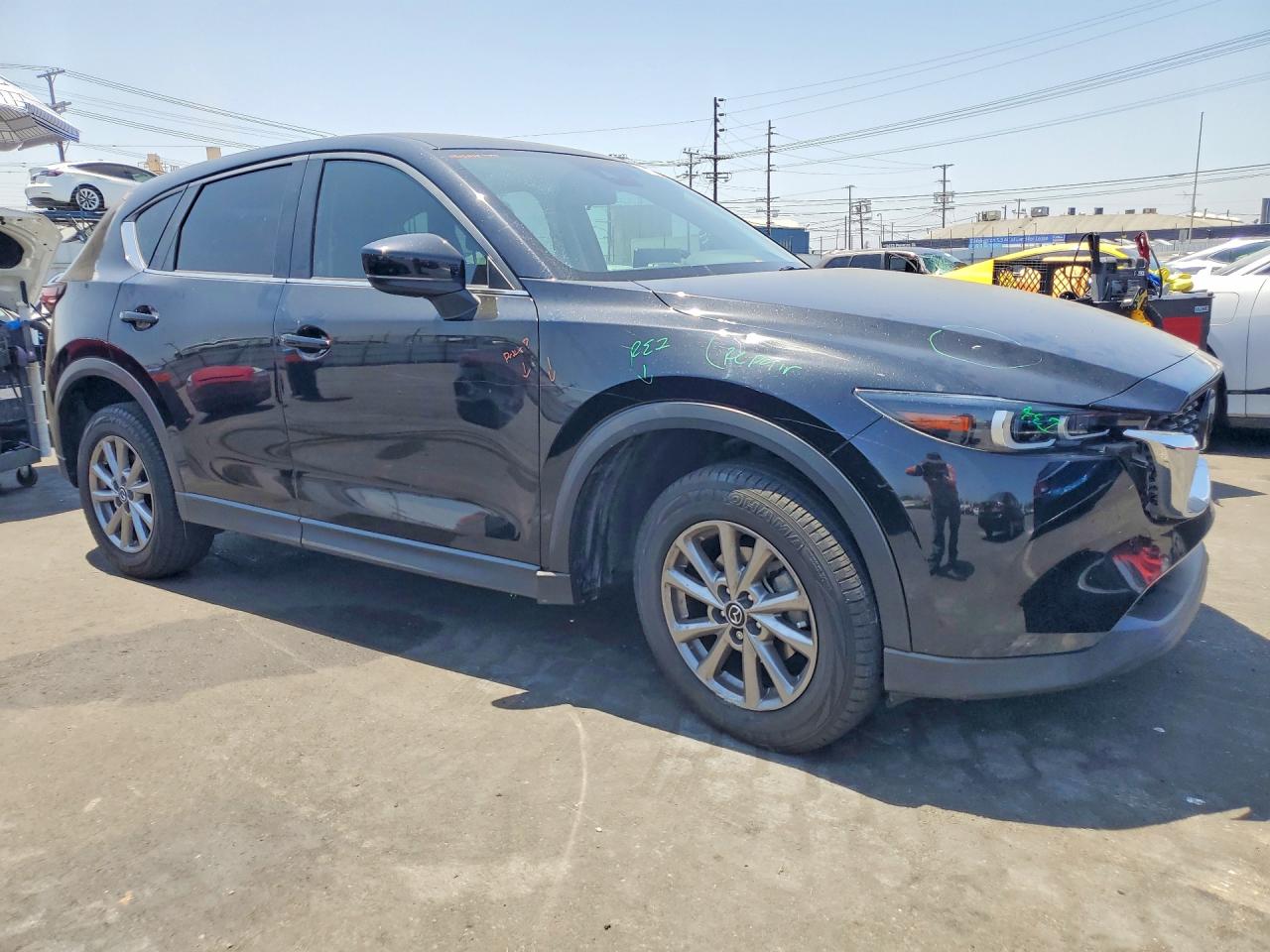 2022 Mazda Cx-5 Black vin: JM3KFBAM3N0547086