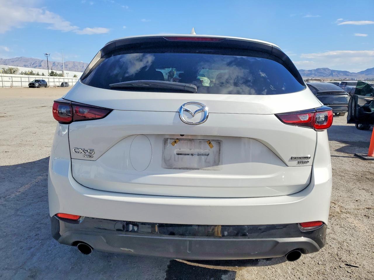 2023 Mazda Cx-5 White vin: JM3KFBAY0P0101659