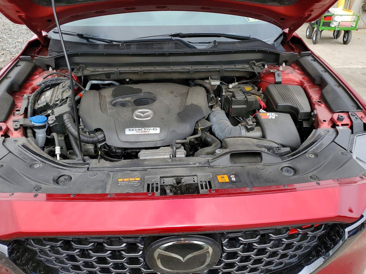 2022 Mazda Cx-5 Red vin: JM3KFBAY1N0599822