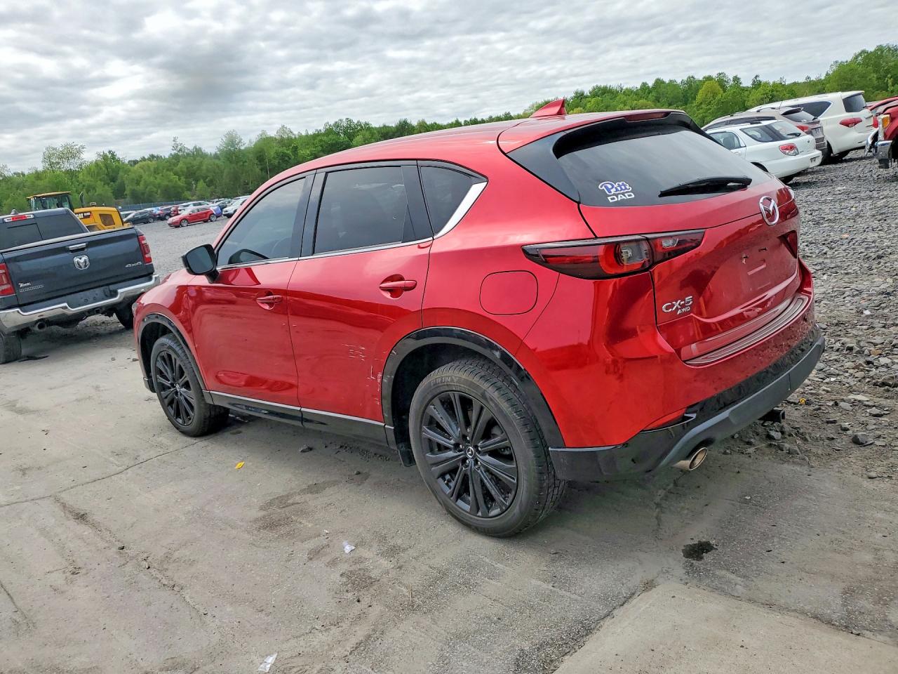 2022 Mazda Cx-5 Red vin: JM3KFBAY1N0599822