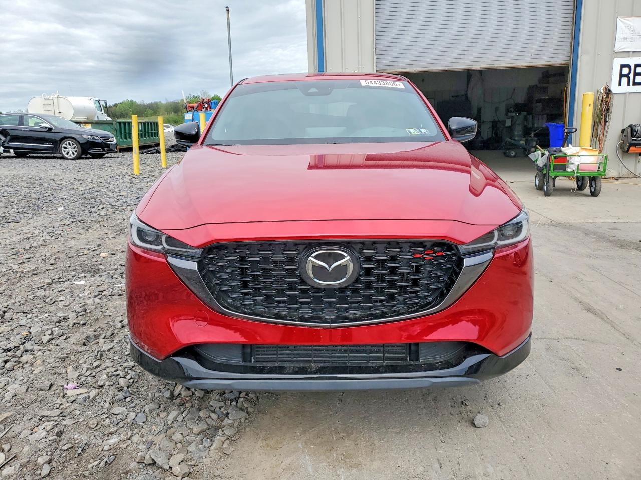 2022 Mazda Cx-5 Red vin: JM3KFBAY1N0599822