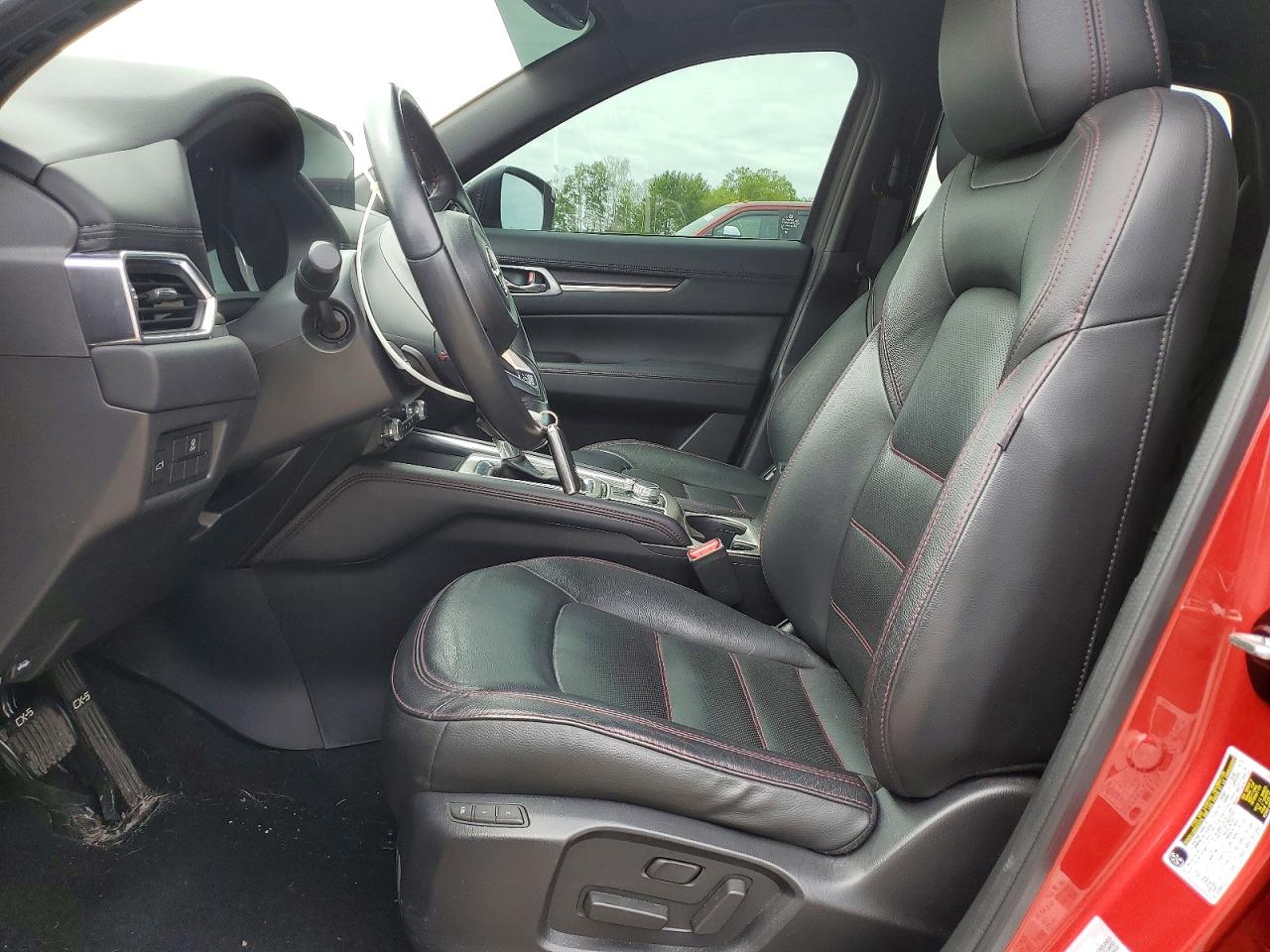 2022 Mazda Cx-5 Red vin: JM3KFBAY1N0599822