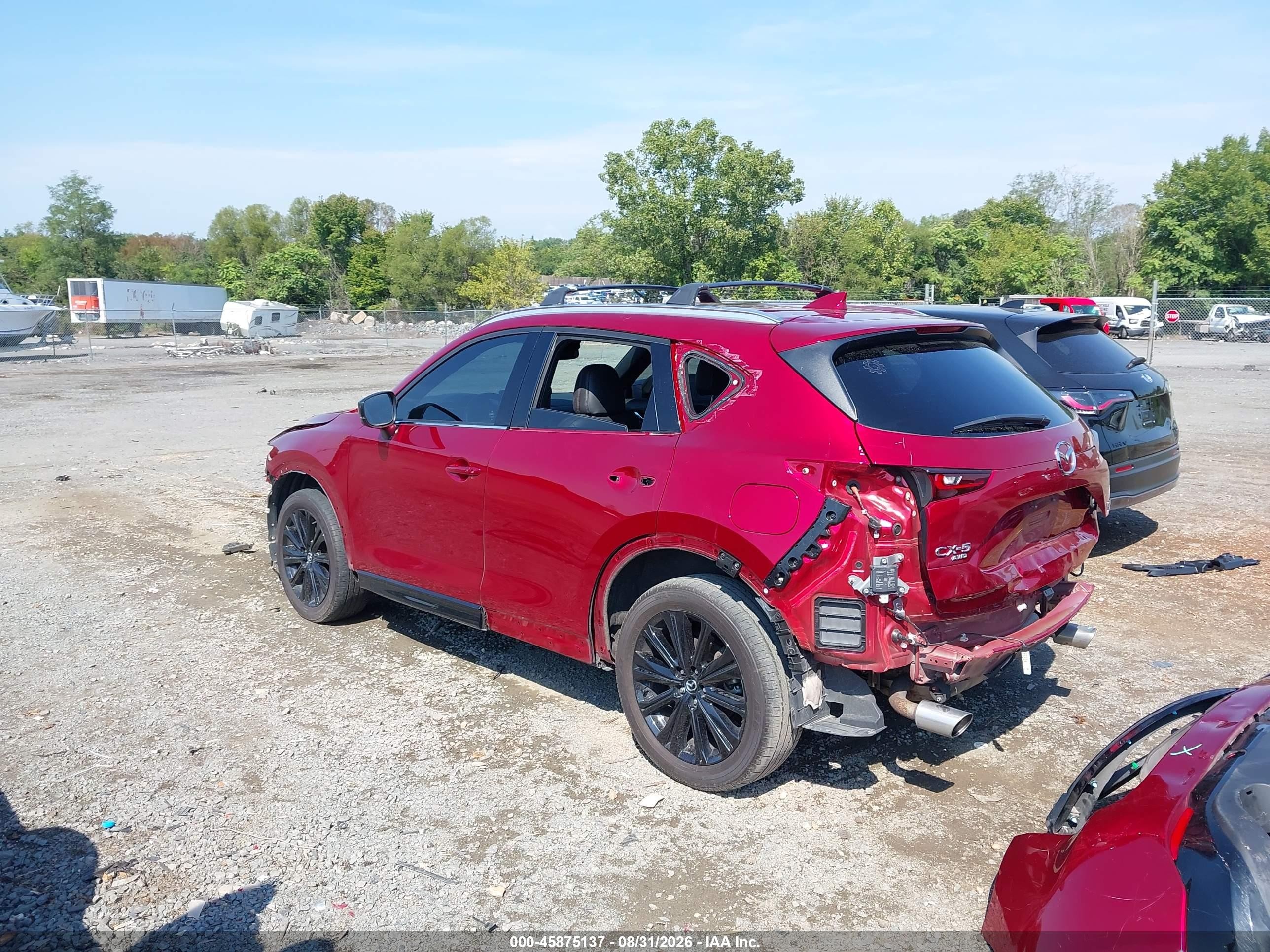 2023 Mazda Cx-5 2.5 Turbo Red vin: JM3KFBAY1P0208574