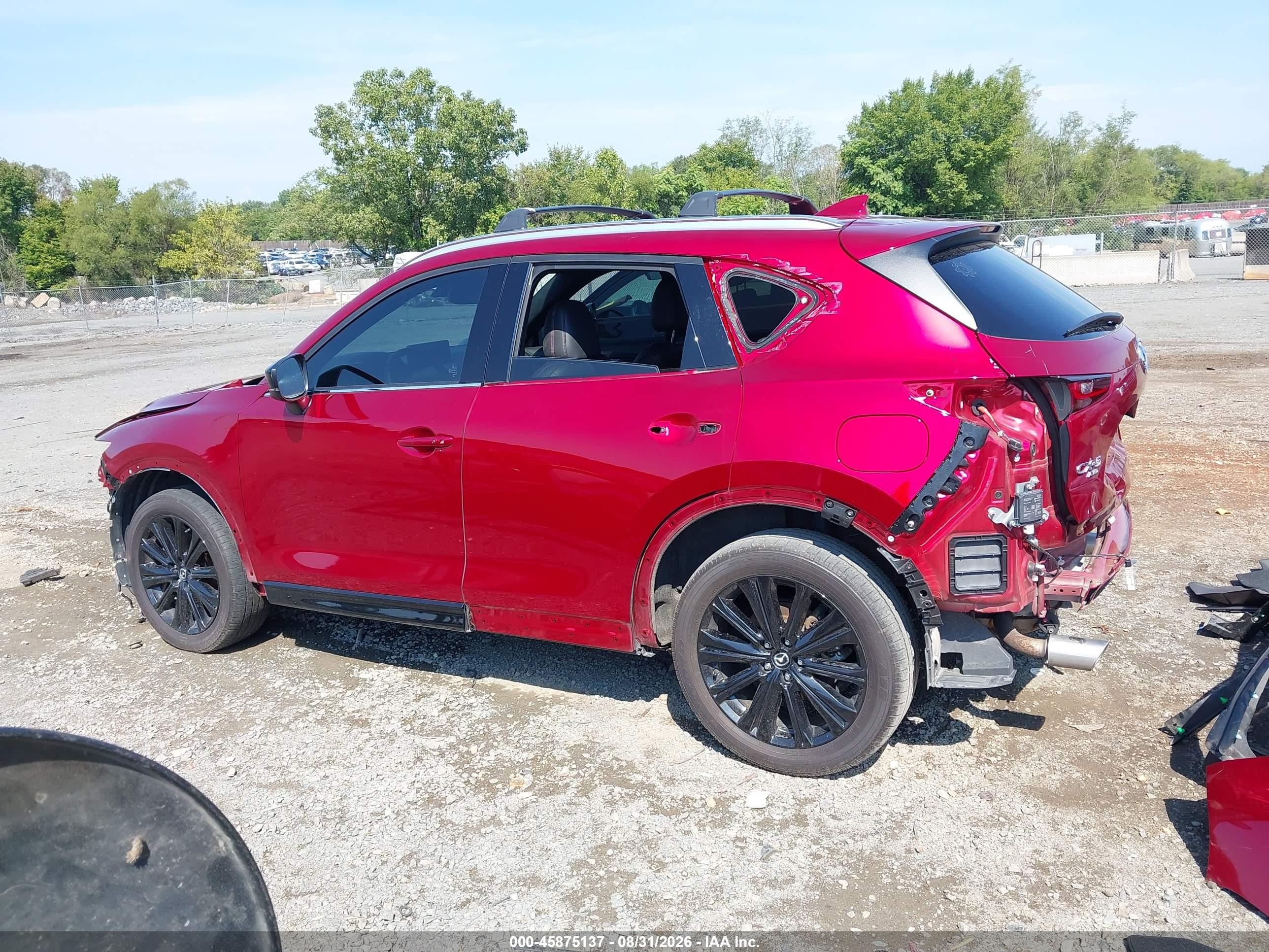 2023 Mazda Cx-5 2.5 Turbo Red vin: JM3KFBAY1P0208574