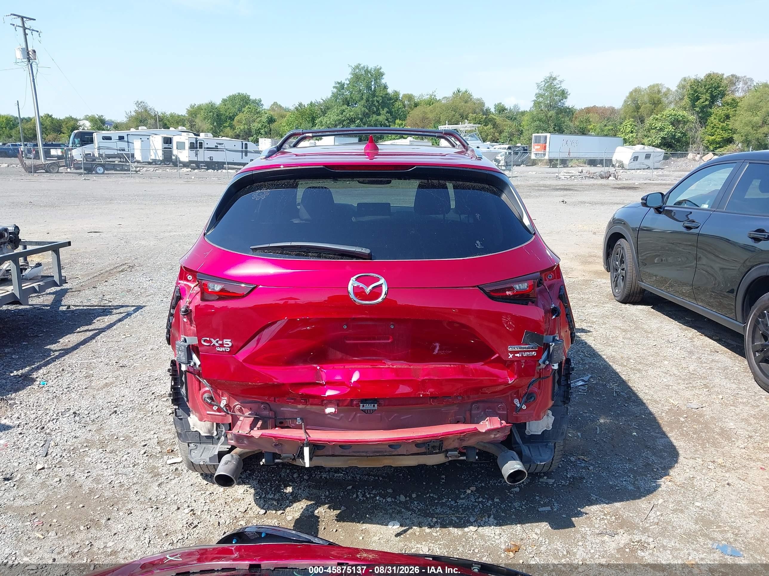 2023 Mazda Cx-5 2.5 Turbo Red vin: JM3KFBAY1P0208574