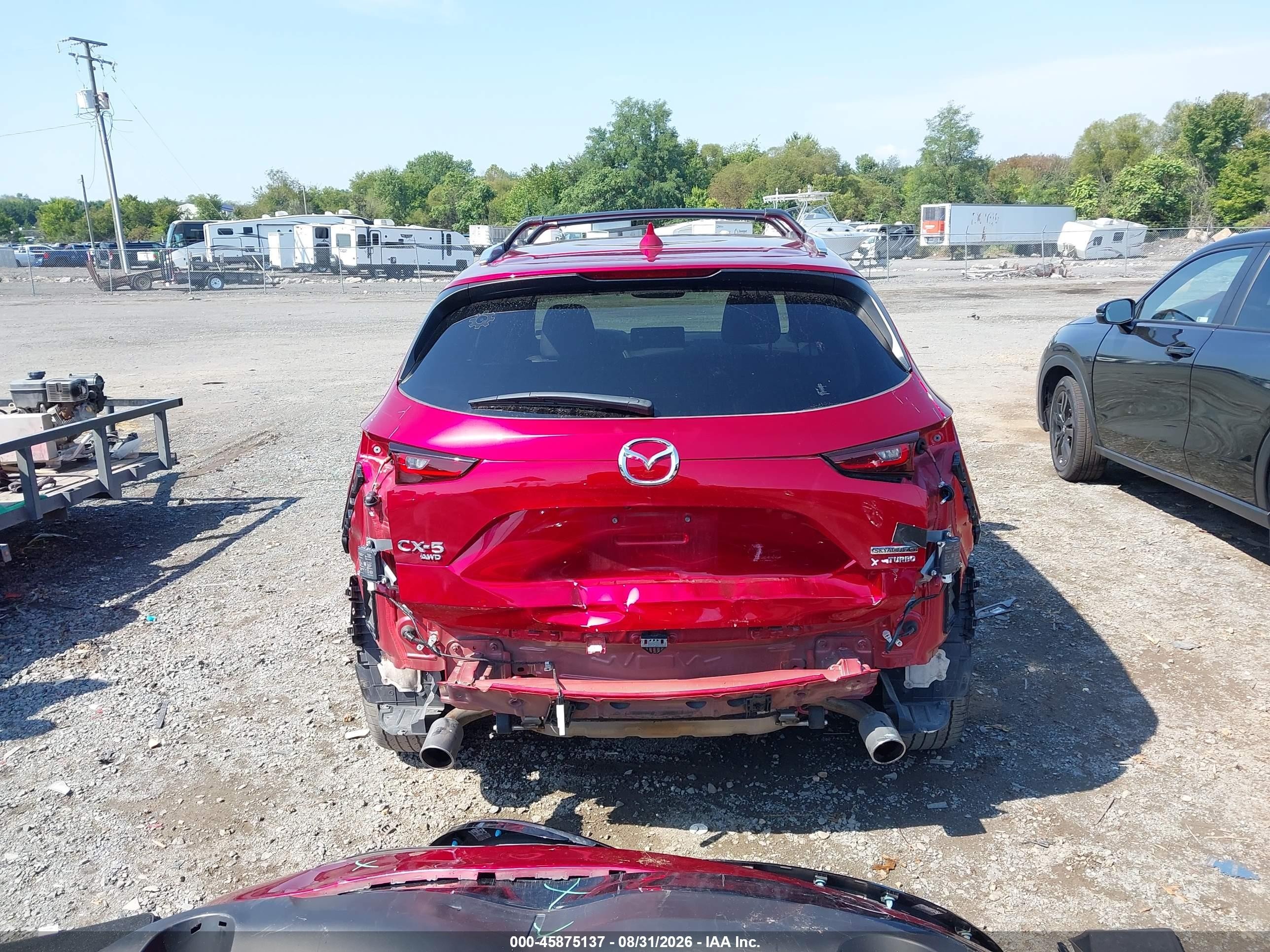 2023 Mazda Cx-5 2.5 Turbo Red vin: JM3KFBAY1P0208574