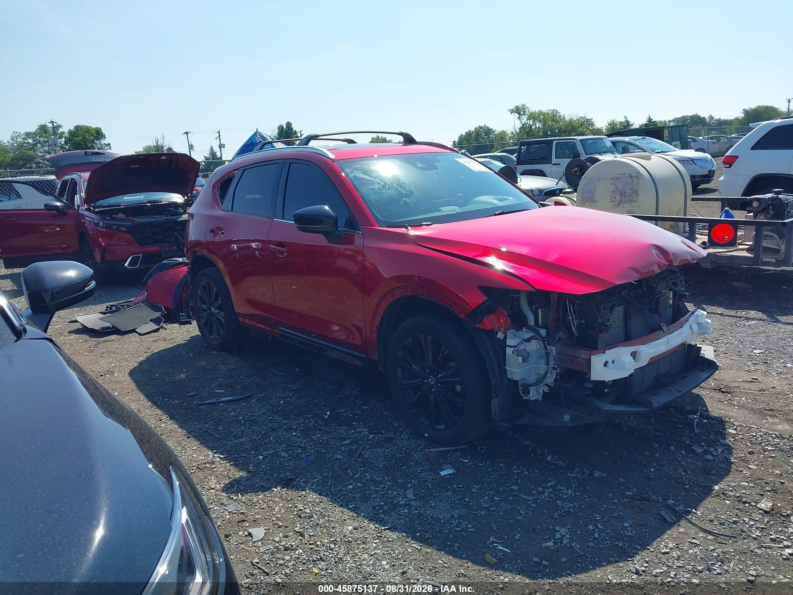 2023 Mazda Cx-5 2.5 Turbo Red vin: JM3KFBAY1P0208574