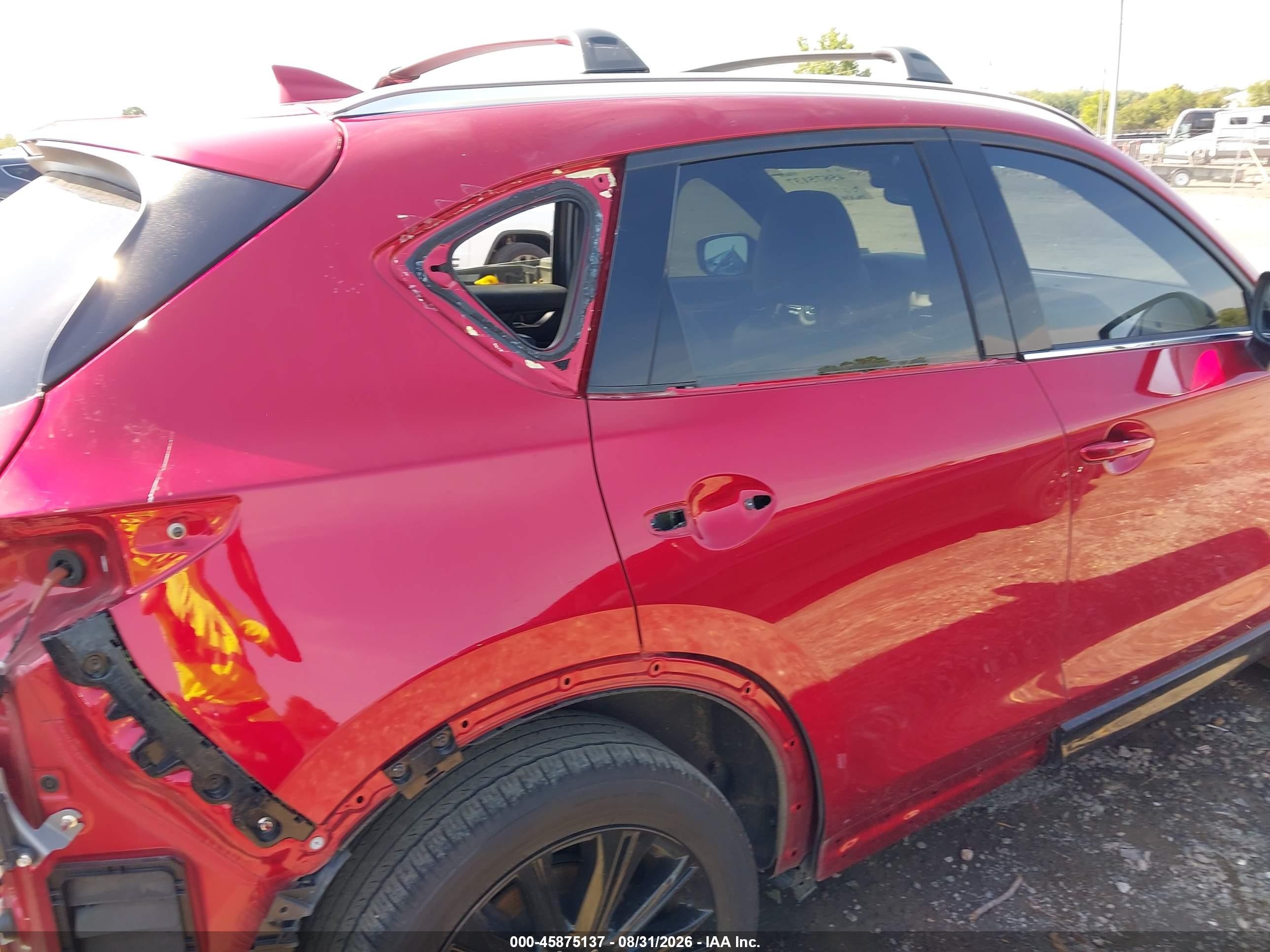 2023 Mazda Cx-5 2.5 Turbo Red vin: JM3KFBAY1P0208574