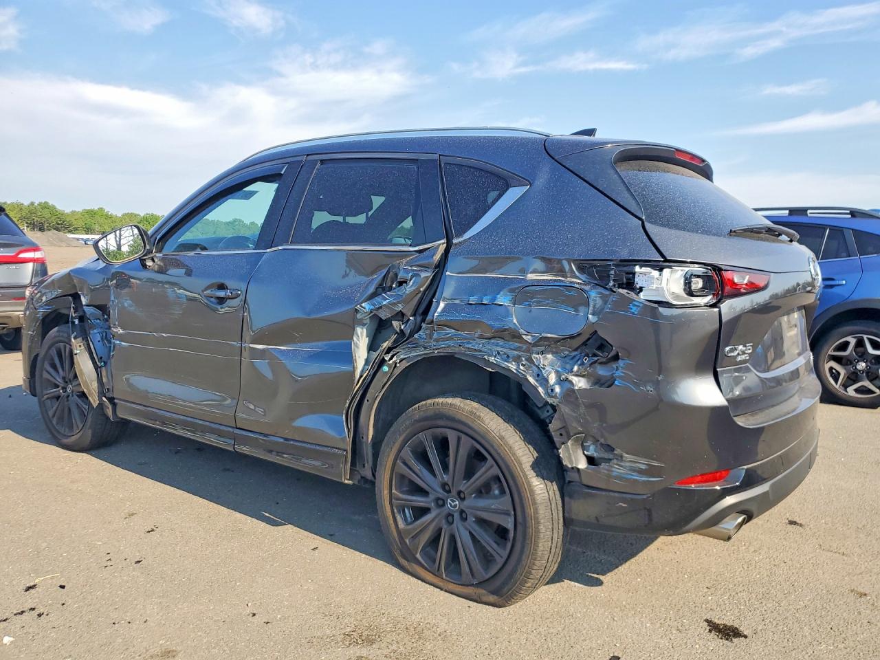 2023 Mazda Cx-5 Серый vin: JM3KFBAY2P0210799