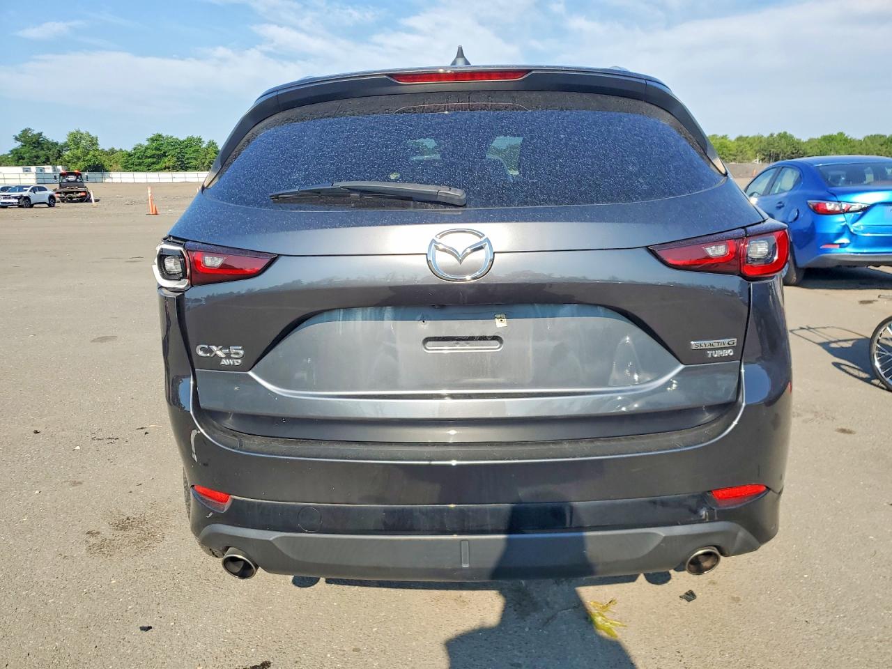 2023 Mazda Cx-5 Серый vin: JM3KFBAY2P0210799