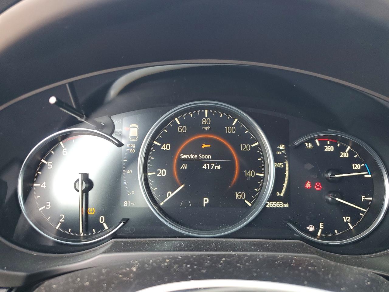 2023 Mazda Cx-5 Серый vin: JM3KFBAY2P0210799