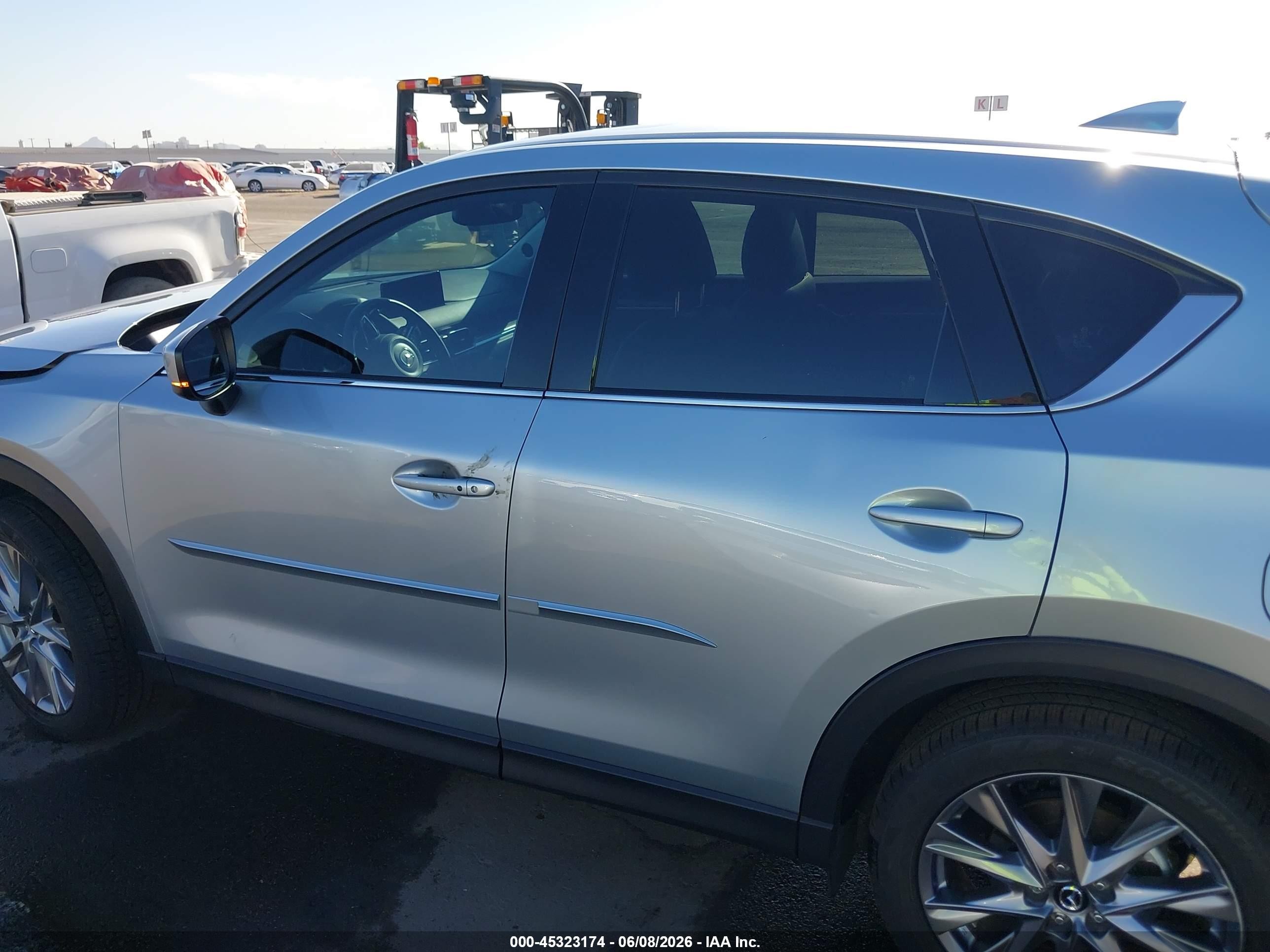 2021 Mazda Cx-5 Grand Touring Reserve Silver vin: JM3KFBAY5M0381770