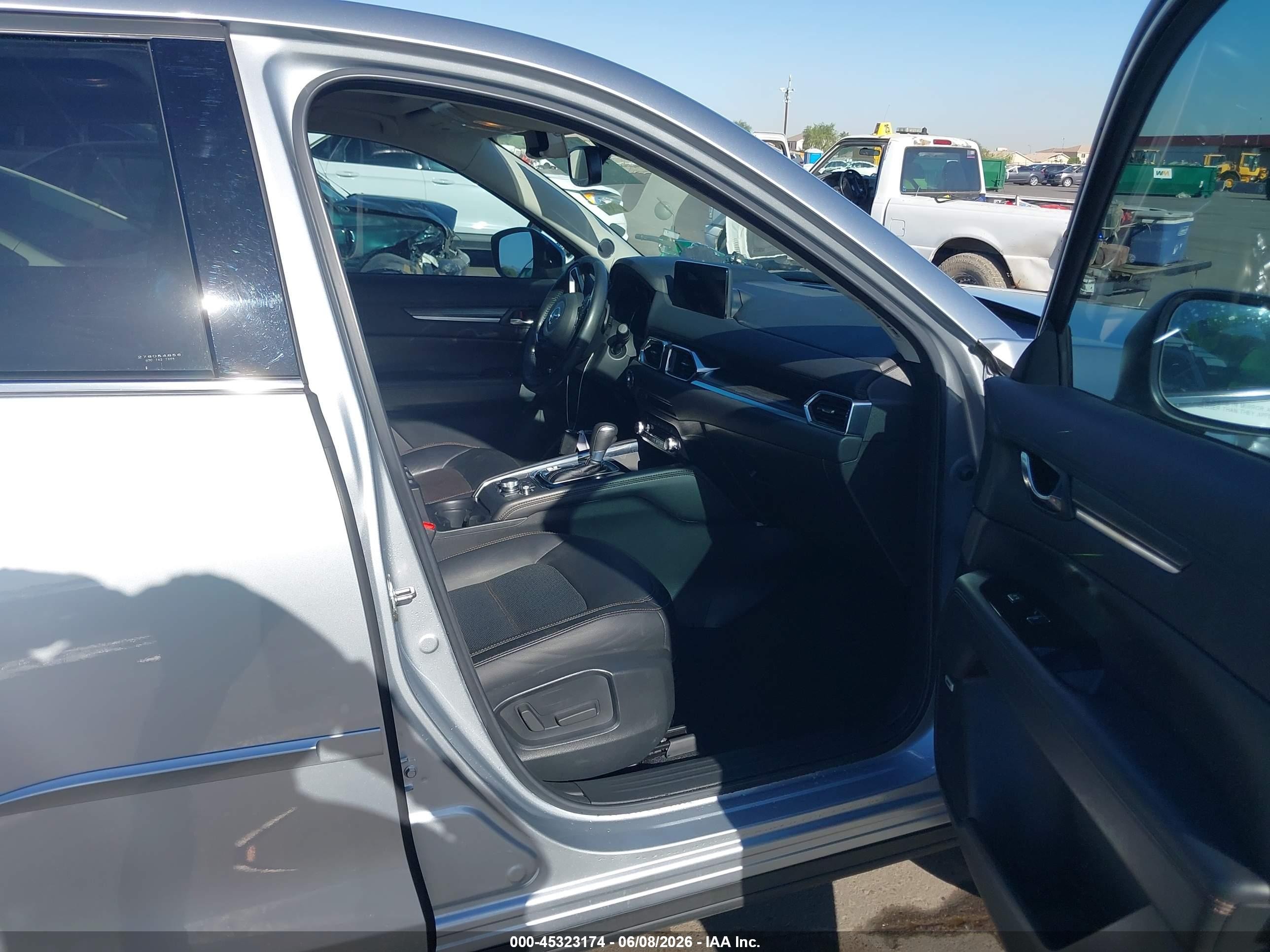 2021 Mazda Cx-5 Grand Touring Reserve Silver vin: JM3KFBAY5M0381770