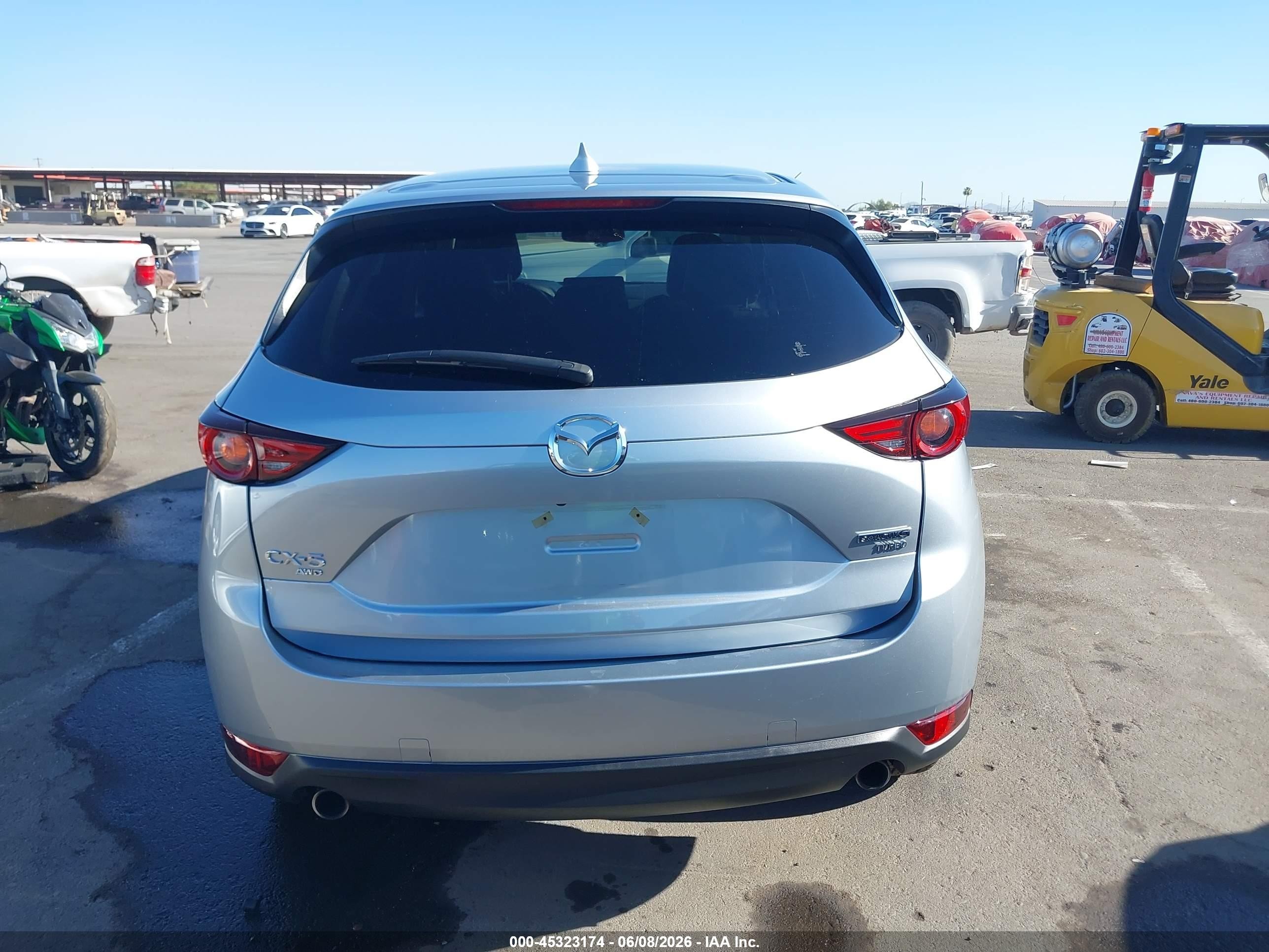 2021 Mazda Cx-5 Grand Touring Reserve Silver vin: JM3KFBAY5M0381770