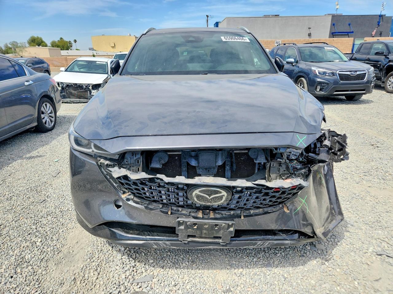 2022 Mazda Cx-5 Серый vin: JM3KFBAY8N0597081