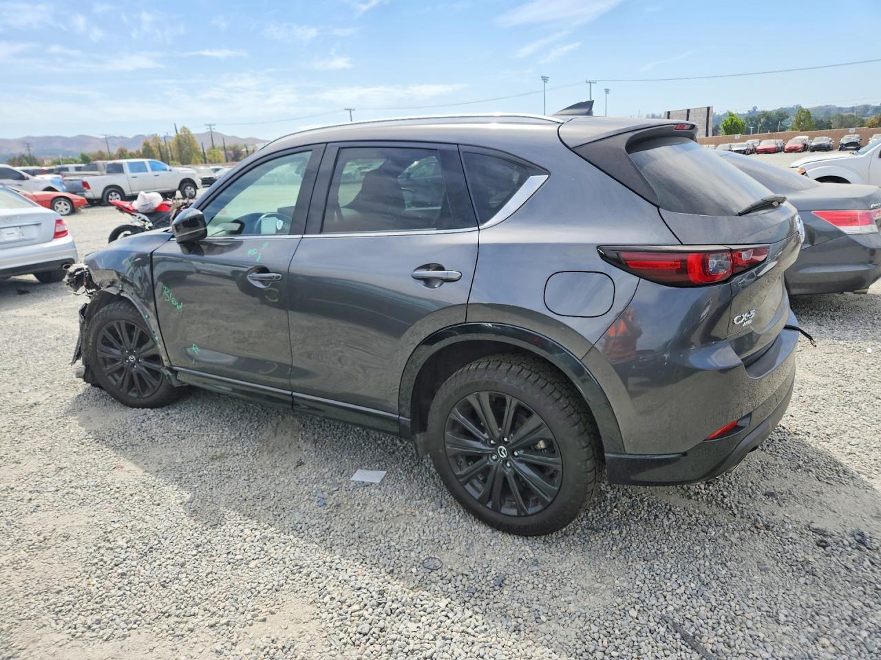 2022 Mazda Cx-5 Серый vin: JM3KFBAY8N0597081
