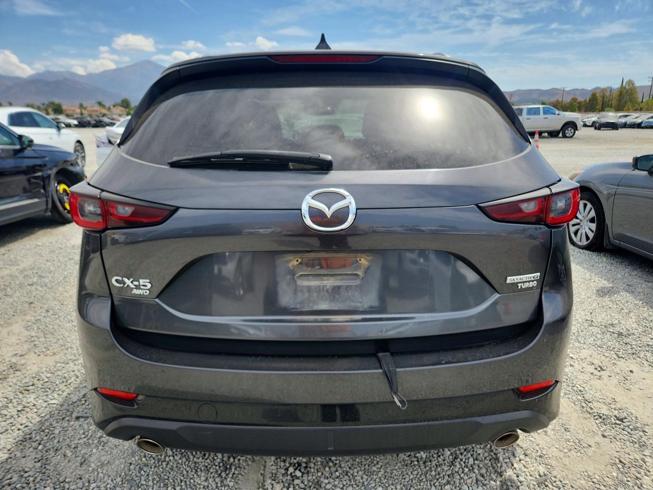 2022 Mazda Cx-5 Серый vin: JM3KFBAY8N0597081
