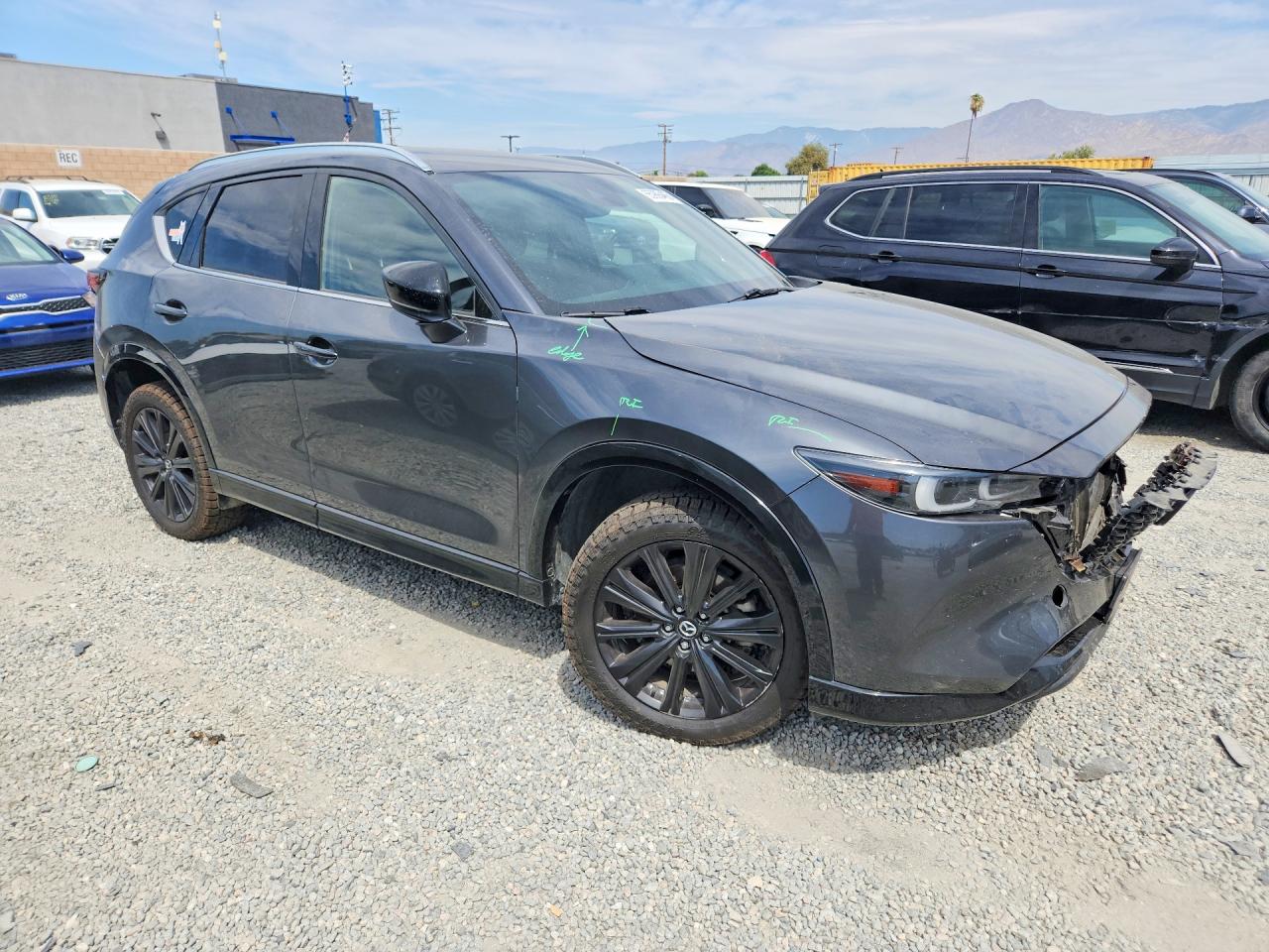 2022 Mazda Cx-5 Серый vin: JM3KFBAY8N0597081