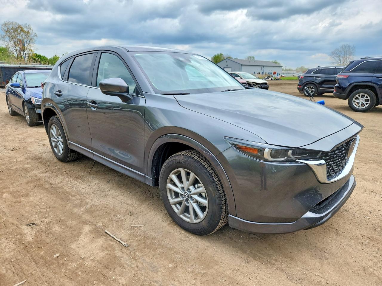 2025 Mazda Cx-5 Select Gray vin: JM3KFBBL0S0781980