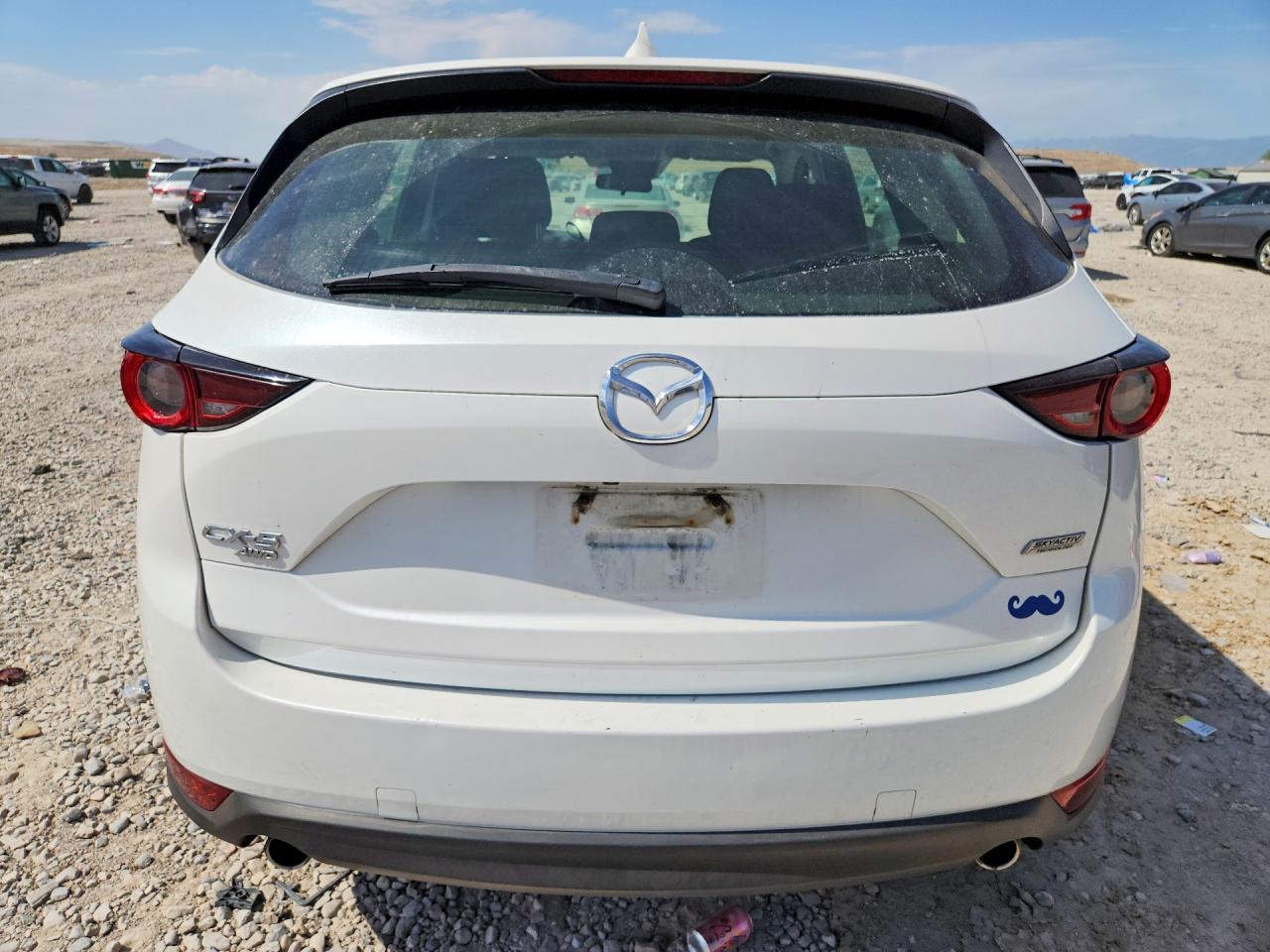 2017 Mazda Cx-5 Sport White vin: JM3KFBBL1H0199749