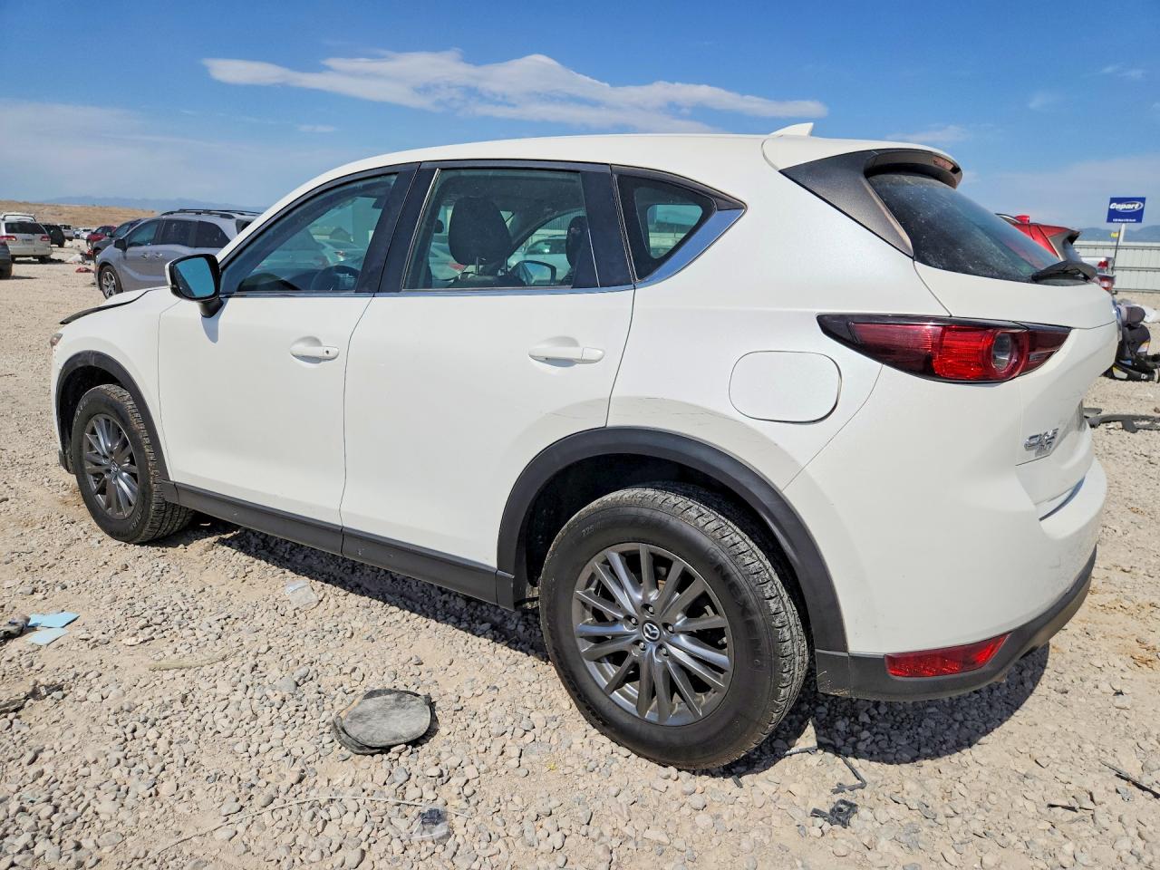2017 Mazda Cx-5 Sport White vin: JM3KFBBL1H0199749