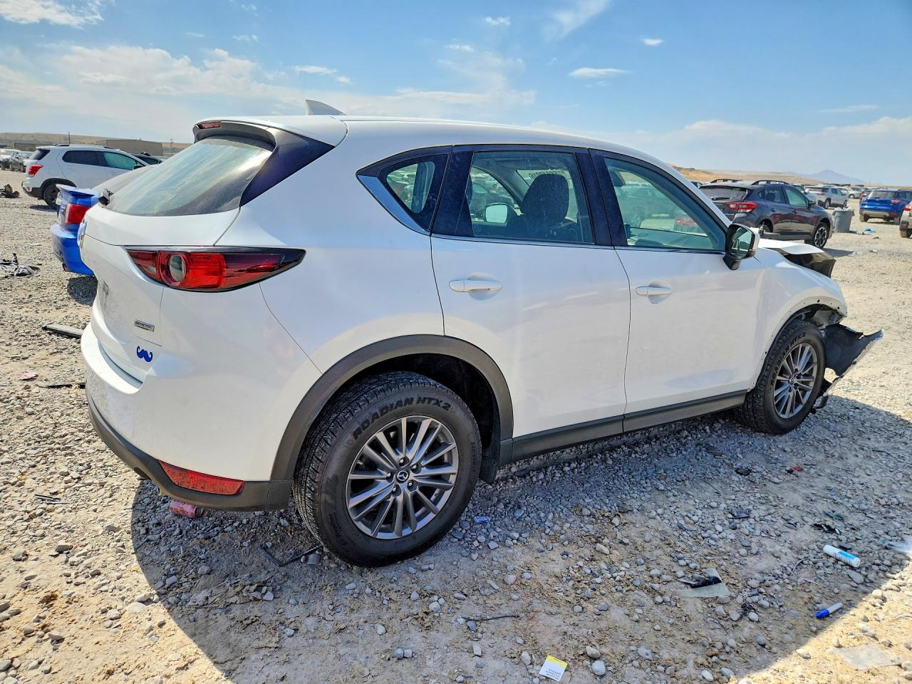 2017 Mazda Cx-5 Sport White vin: JM3KFBBL1H0199749