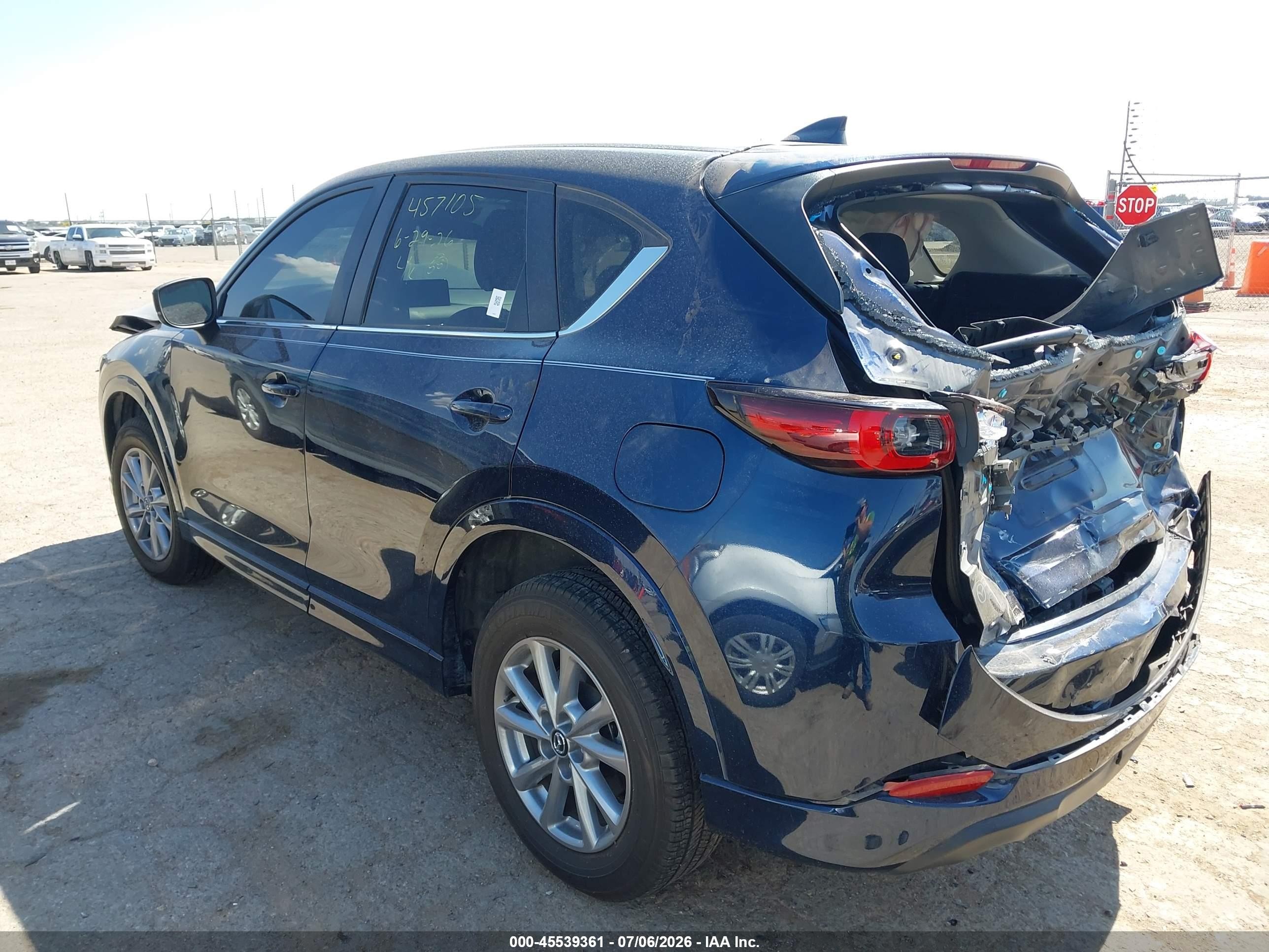2025 Mazda Cx-5 2.5 S Select Blue vin: JM3KFBBL1S0661735