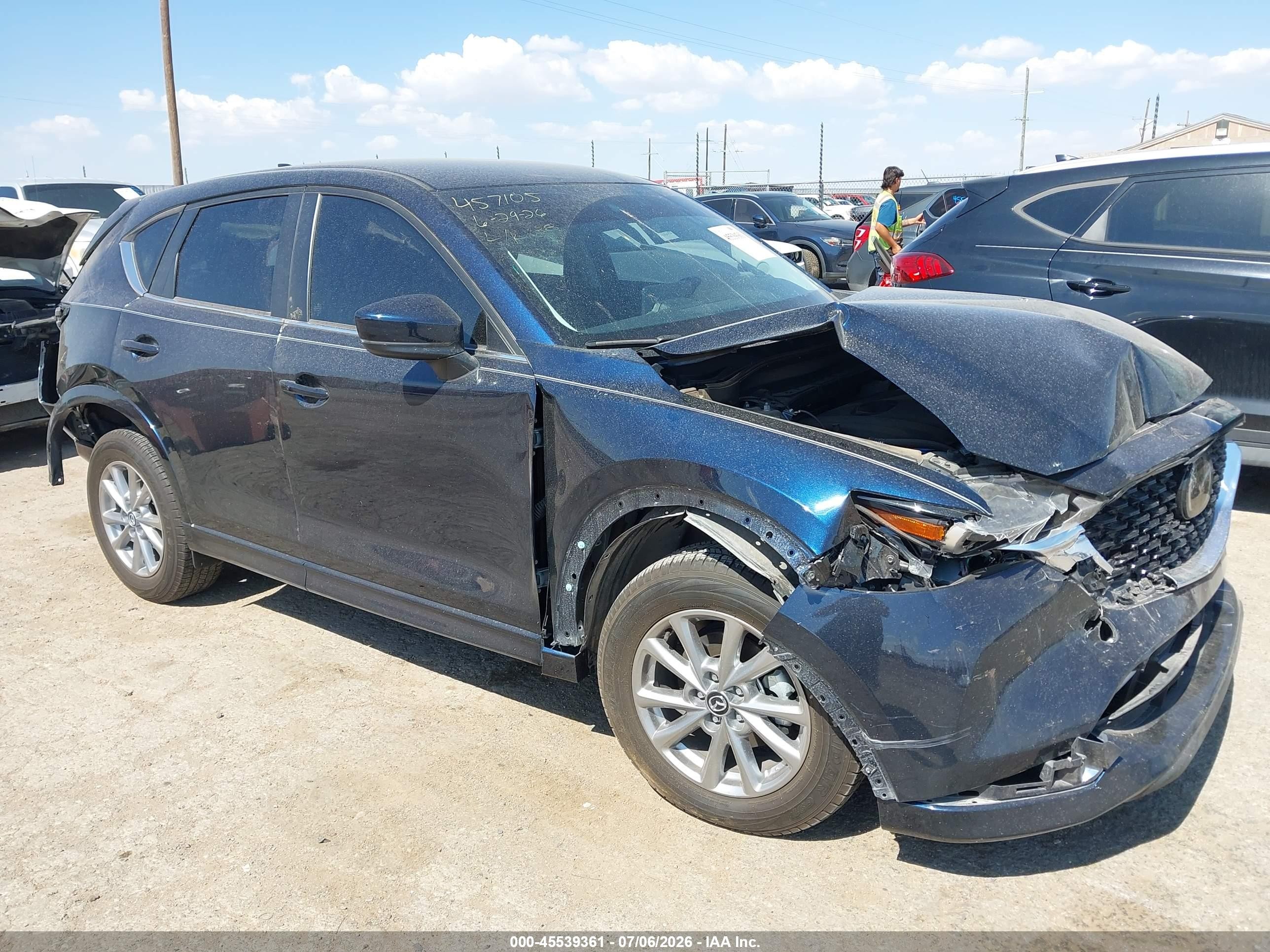 2025 Mazda Cx-5 2.5 S Select Blue vin: JM3KFBBL1S0661735