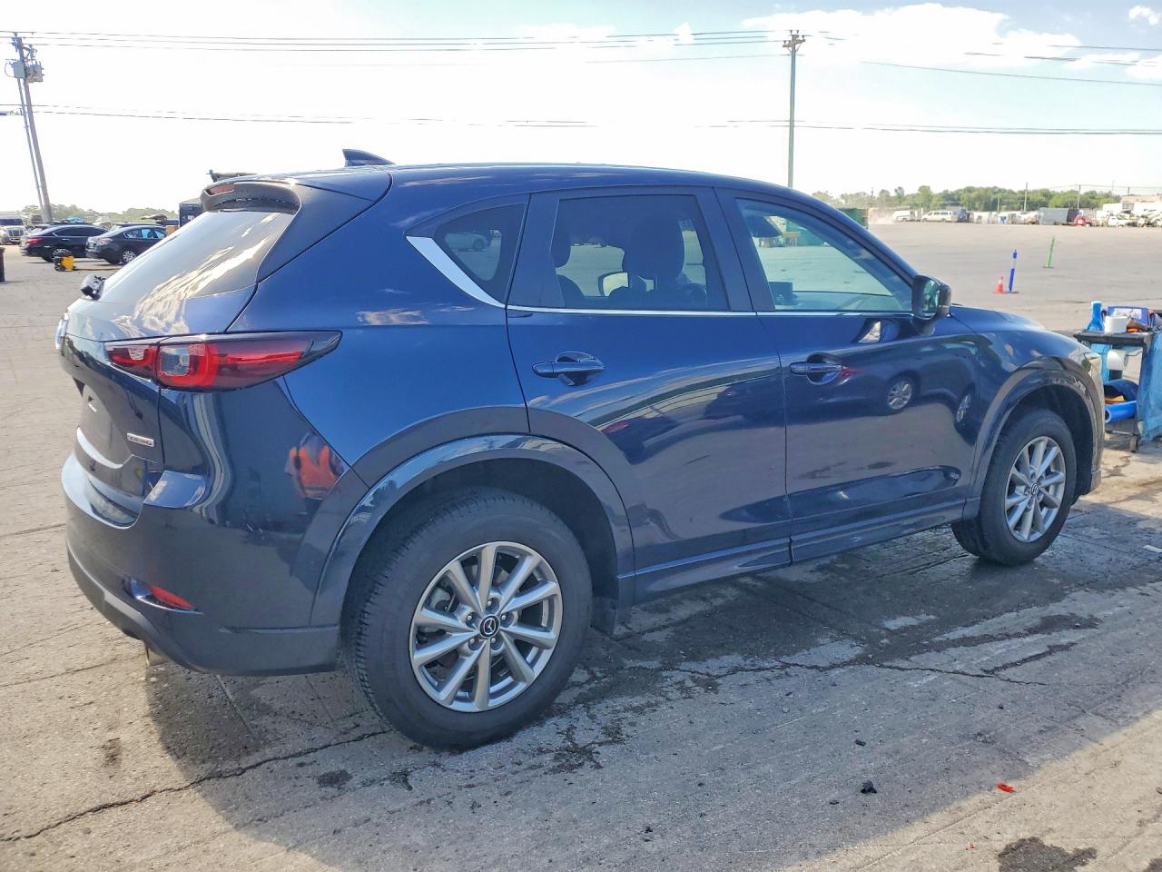 2024 Mazda Cx-5 Select Blue vin: JM3KFBBL3R0474569