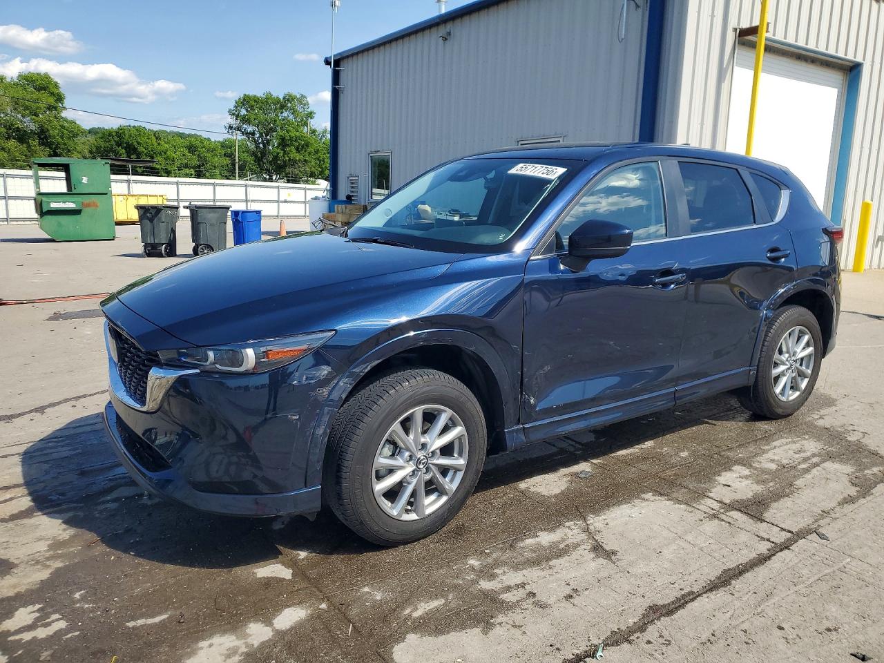 2024 Mazda Cx-5 Select Blue vin: JM3KFBBL3R0474569